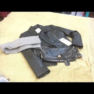 Alexander McQueen Black Clutch